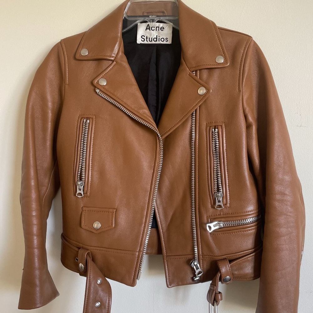 Acne Studios Mock Core Leather Jacket - WORN ONCE!